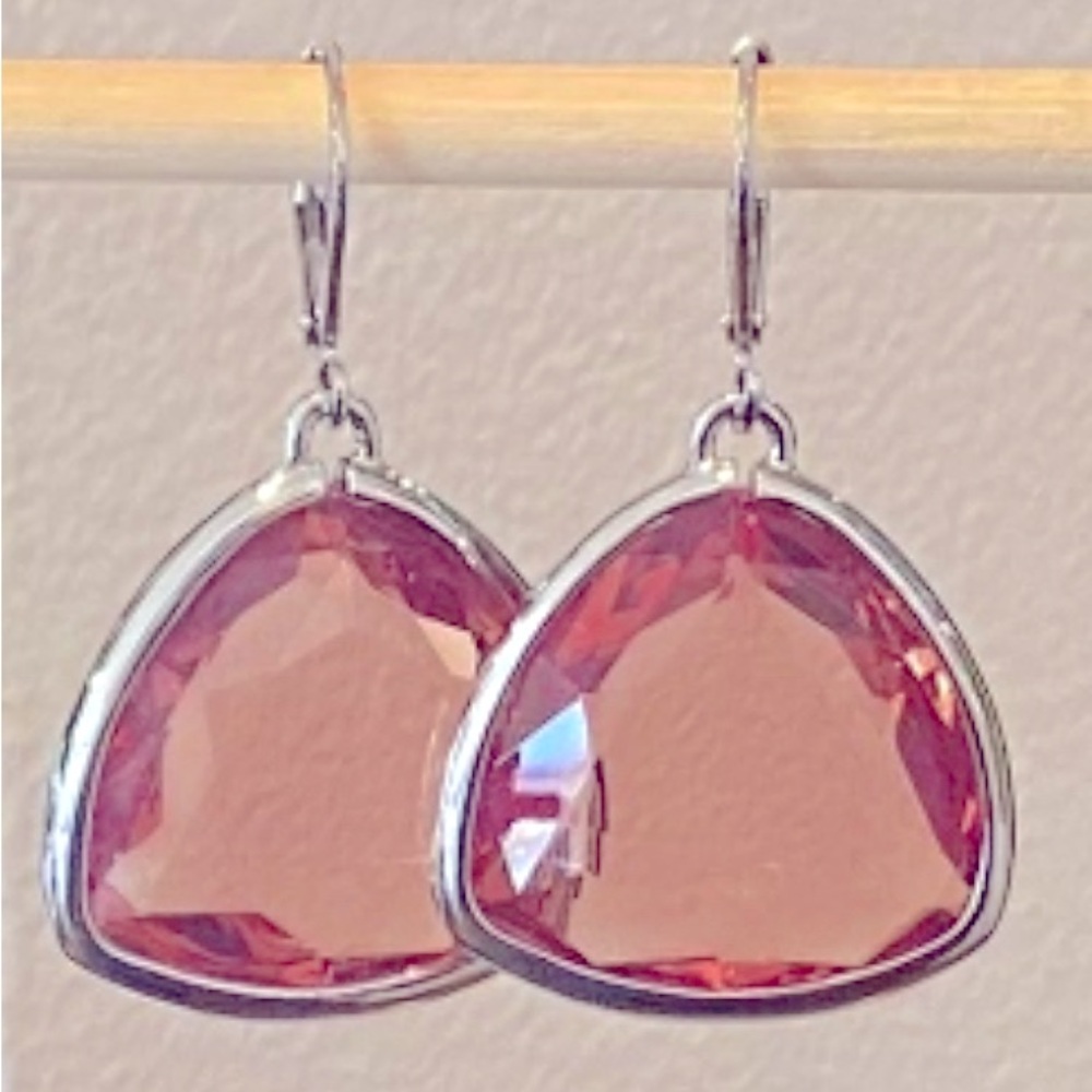 Vintage QVC Joan Rivers Classics Collection Lightweight Pastel Earrings - PINK -